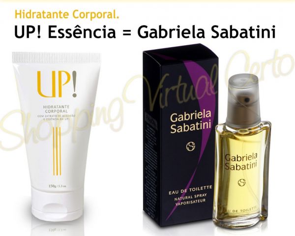 Hidratante UP! 24 = Gabriela Sabatini