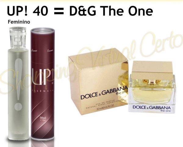 UP! 40 = D&G The One